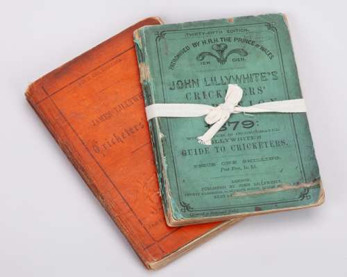 Two Lillywhite's Cricket Annuals