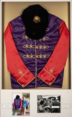 Set of racing silks of HM Queen Elizabeth II worn by Joe Mercer OBE aboard Highclere, when he won the 1,000 guineas at Newmarket on 2nd May 1974, 
 th