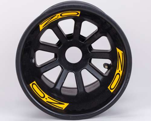 Formula One Race Used Rear Wheel Rim