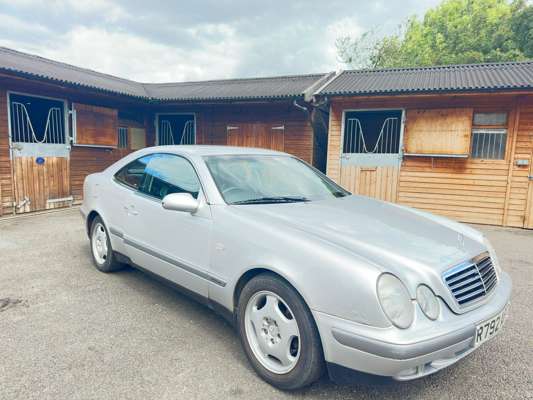 1998 Mercedes CLK320 formerly the property of the legendary jockey Lester Piggott