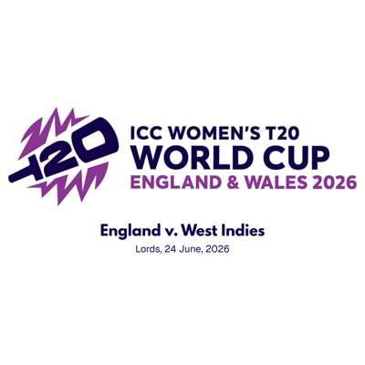Women's T20 World Cup tickets for Two, England v. West Indies at Lord's, plus Long Room visit