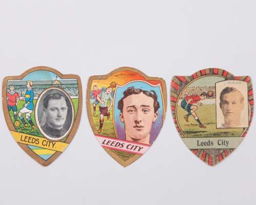Three Baines Gold Medals Leeds City Baines cards