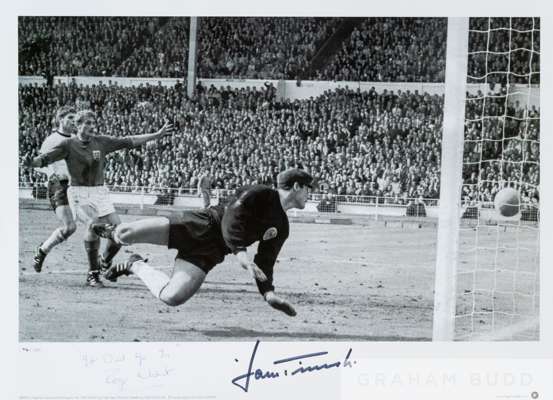 Rare pictureof most controversial moment of 1966 World Cup final