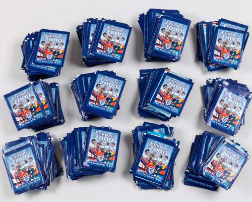 Merlin's Europe 2000 Sealed Sticker Packs Approx. 695 Packs