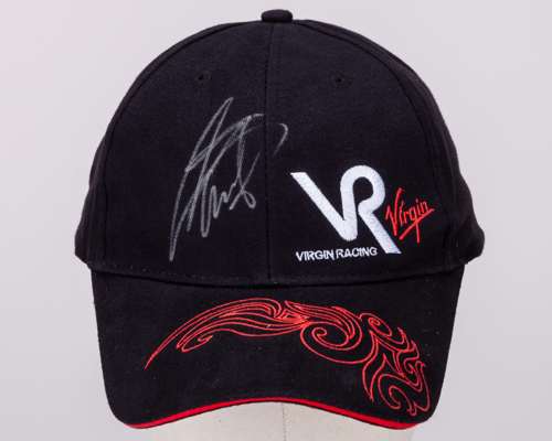 Timo Glock Signed Virgin Racing Cap