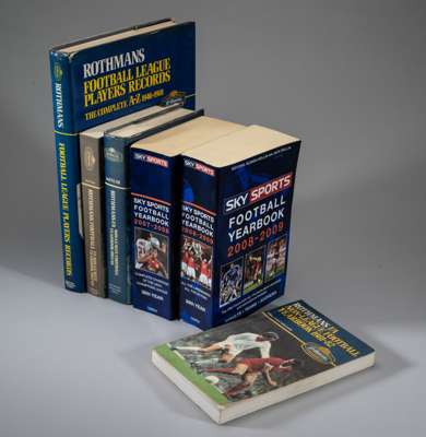 A complete run of Rothmans Football Yearbooks 1970-71 to 2008-09
 (39 volumes)