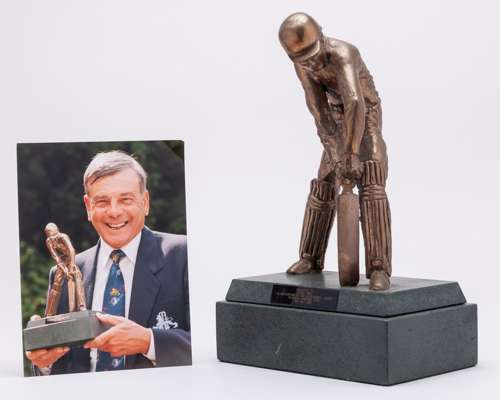 Dickie Bird National Sporting Club award and other miscellaneous objects