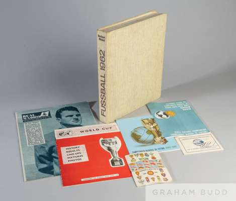 World Cup Chile 1962 selection, includes tournament programme