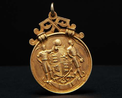 Cliff Bastin 14ct gold 1936 Arsenal v. Sheffield United F.A.Cup Winners medal