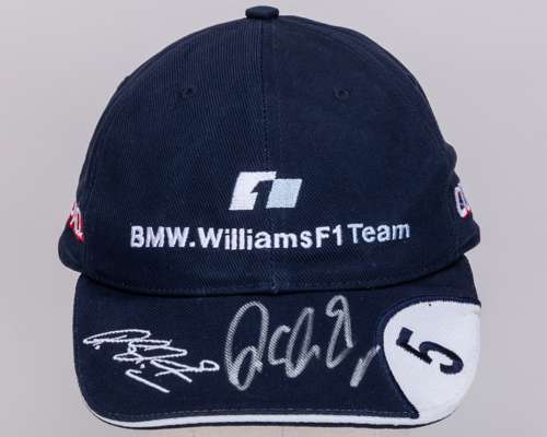 Ralf Schumacher Signed Williams F1 Team Cap