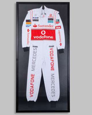 Lewis Hamilton Framed McLaren Replica Race Suit