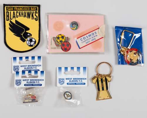A large collection of West Bromwich Albion and other lapel badges