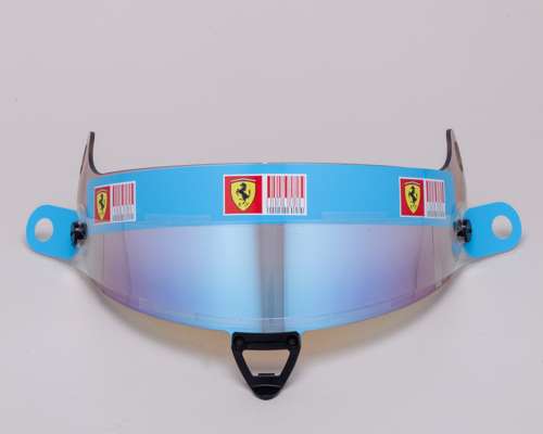 Fernando Alonso 2010 Ferrari Race Used Visor