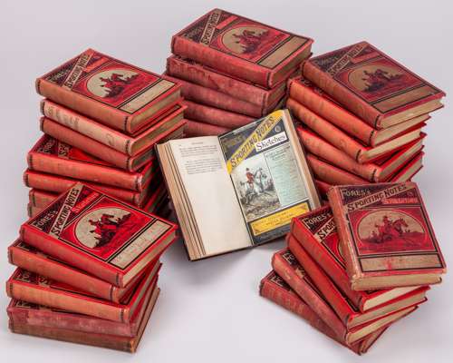 Fores's Sporting Notes & Sketches 1884-1912 book collection