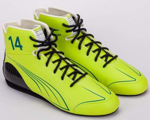 Fernando Alonso 2025 Aston Martin Aramco F1 Team Race Boots