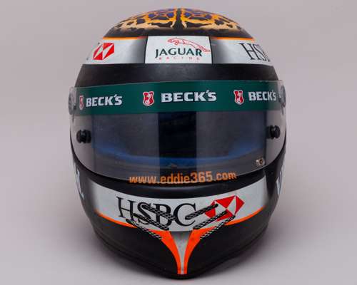 Eddie Irvine Jaguar Racing Replica Bieffe Helmet