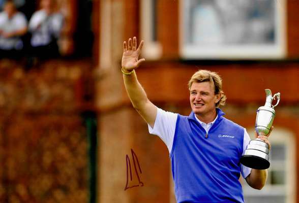 “The Open Championship” Collection of  ten golf 8 by 10in. photographs signed by The Open winners,
 including Sandy Lyle (1985), Ian Baker-Finch (1991