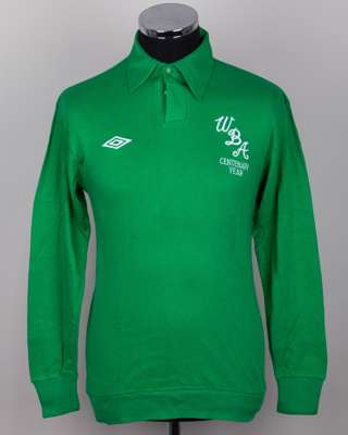 Green West Bromwich Albion Centenary Year goalkeepers shirt