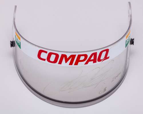 Ralf Schumacher Signed Williams Race Used Visor