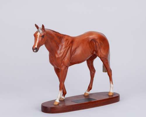 Beswick Connoisseur model of the racehorse Grundy