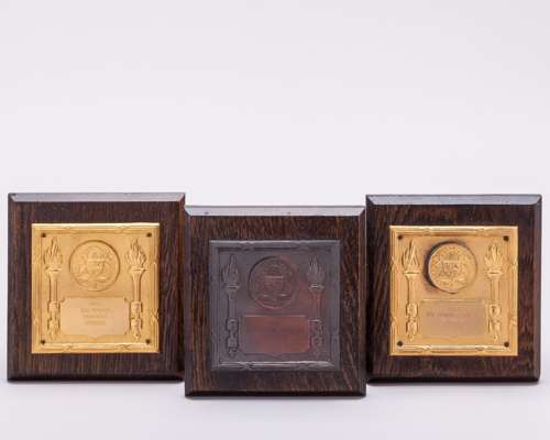 David Hemery British Amateur Athletics Association plaques and medals
