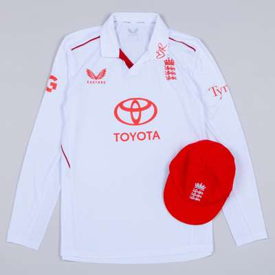Red for Ruth Match Prepared England Shirt and Cap