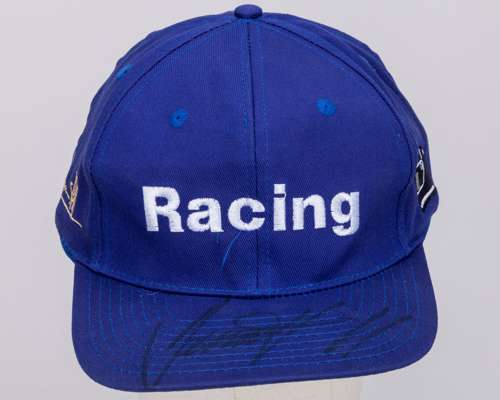Damon Hill Signed Cap