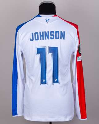 Brennan Johnson No.11 AEK Larnaca v. Crystal Palace match worn shirt