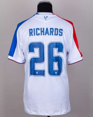Chris Richards No.26 AEK Larnaca v. Crystal Palace match worn shirt