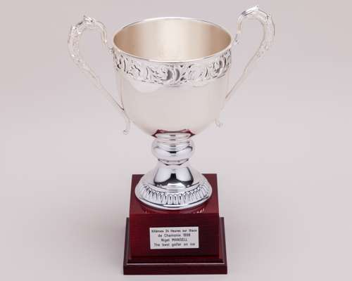 Nigel Mansell 1998 ‘The best golfer on ice’ Trophy - XIXemes 24 Heures sur Glace de Chamonix