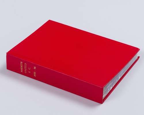 Complete run of Manchester United home league match programmes, 1955-56