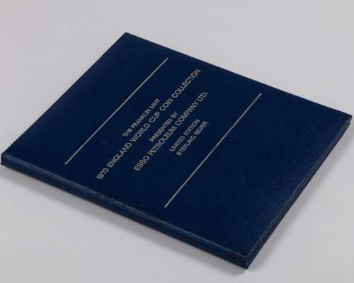 Bobby Moore The Franklin Mint Limited Edition sterling silver 1970 World Cup coin collection