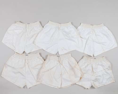 Five pairs of Umbro vintage shorts