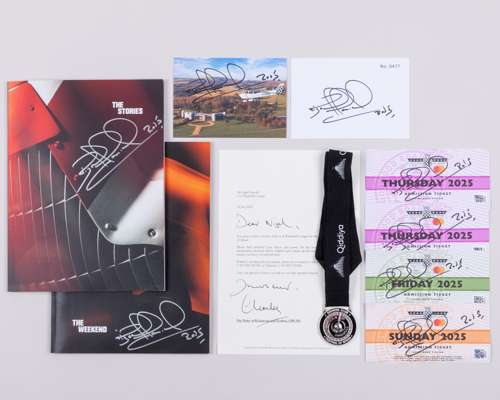 Nigel Mansell Signed 2025 Goodwood Festival of Speed Package