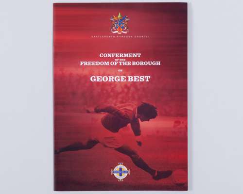 George Best - A Castlereagh Borough Council Conferment of the Freedom of the Borough
