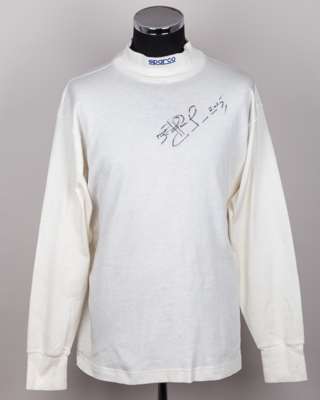 Nigel Mansell Signed Unused Nomex Top