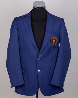Dickie Bird worn official Marylebone County Cricket Bicentenary single-breasted blazer