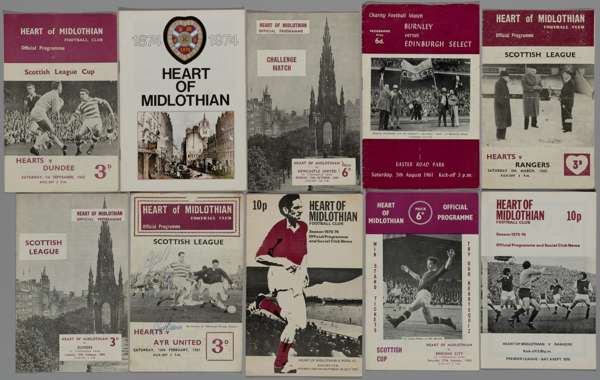 A collection of 1960s Heart of Midlothian home match programmes, 
 including League, Scottish Cup, League Cup etc including Newcastle United, Challeng