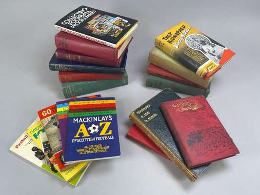 History of the Blackburn Rovers Football Club 1875- 1925 by Charlie Francis and fifteen other football related books (16)