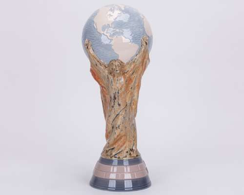 Sammy Lee Lladro 1982 World Cup, the base inscribed FIFA World Cup
