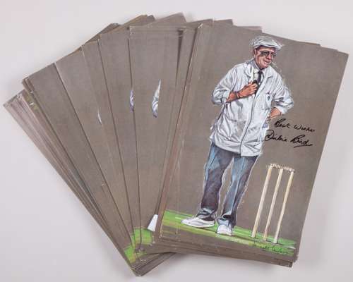 Large stack of Dickies Last Stand artist signed prints