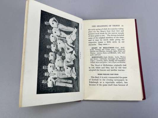 The Story of the Hearts 1874-1924 by William Reid, published by The Heart of Midlothian Football Club 1924