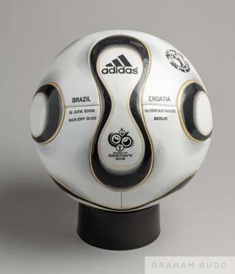 Adidas Teamgeist FIFA World Cup 2006 official match ball Brazil v Croatia