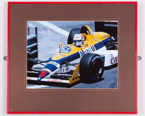 Nigel Mansell Williams Framed Print