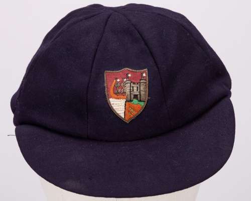 Phil Bainbridge blue Gloucester County Cricket Club cap