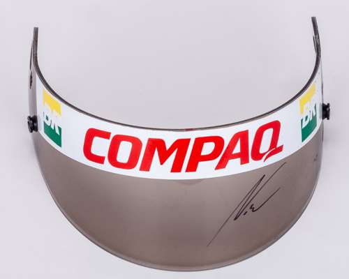 NickHeidfeld 2005 Williams F1 Team Signed Used Visor