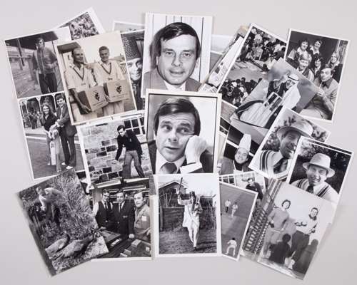 Dickie Bird collection of press and professional photograph prints