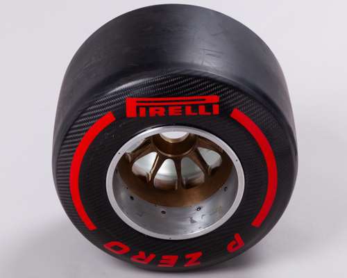Pirelli 2017 1:2 Scale Carbon Fibre Development Wheel