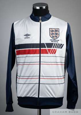 England 1986 World Cup tracksuit top