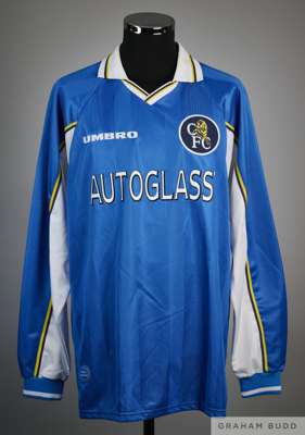チェルシー　97/99 UMBRO VIALLI No.9 Mサイズ チェルシー 97/99 UMBRO VIALLI No.9 Mサイズ Chelsea #9 CUP blue